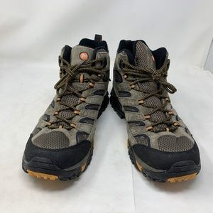 Merrell Shoes - Merrell Men's Moab 2 Mid Ventilator Walnut J06045 Merrell Shoes - Merrell Men's Moab 2 Mid Ventilator Walnut J06045